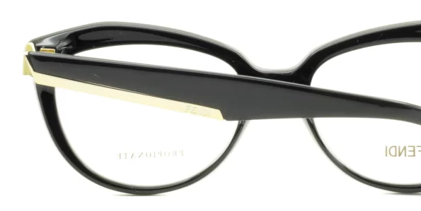 FENDI FF0020 – SHINGY BLACK D28 – 52-17-140 – BACK