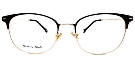 Gold Eyeglass Frames Men TYK1973 COFFEE/GOLD - TykSee