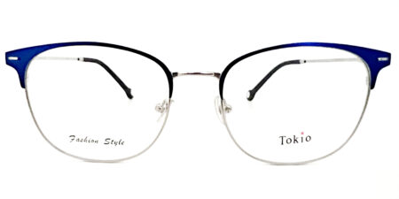 Navy Eye Glasses TYK1973 NAVY/SILVER - TykSee