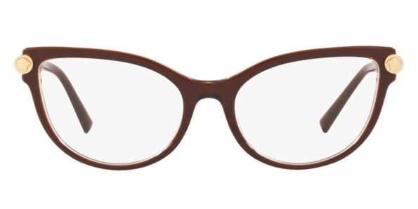 VERSACE-VE3270-BROWN-TRANSPARENT-5300-54-17-140-FRONT