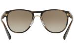 PRADA SPR09U C9O-1X1 55mm Brown Horn Pilot Aviator Sunglasses Italy